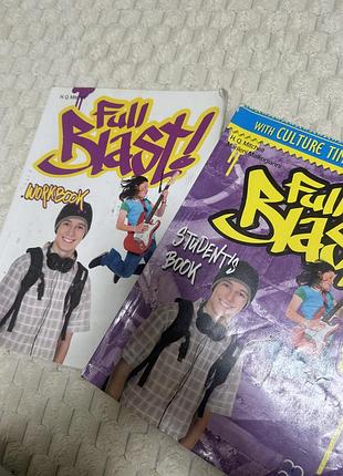 Підручники full blast 3 student's book та workbook, англійська, м'яка обкладинка