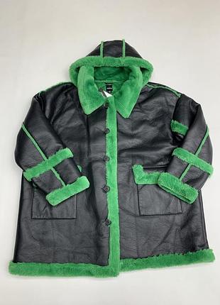 Дублёнка красивая 💚 3