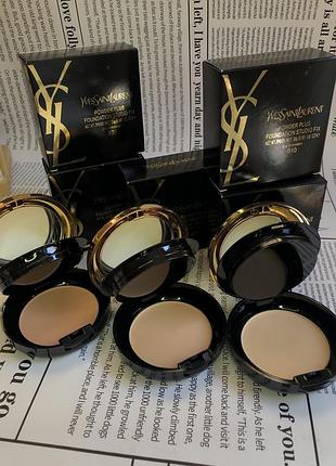 Пудра для обличчя ysl 2в1 оригінал франція