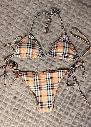 Купальник жіночий burberry 3