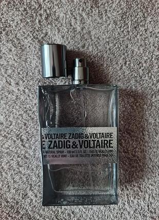 Туалетна вода zadig & voltaire this is really him! 95 мл для чоловіків 2