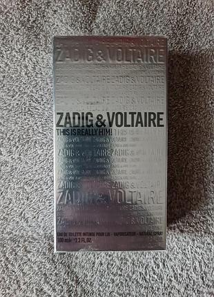Туалетна вода zadig & voltaire this is really him! 95 мл для чоловіків 5