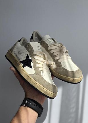 Golden goose ball star  
• ivory / grey •