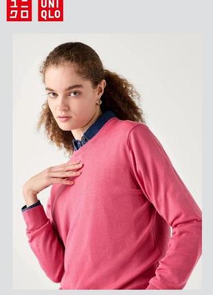 Cветр з вовни мериноса uniqlo