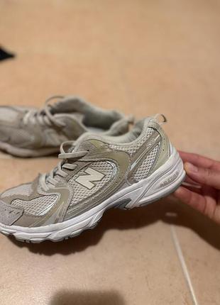 Кросівки для хлопчика new balance сірі, розмір 34.5