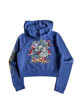 Худи ed hardy tatto укороченное м 2