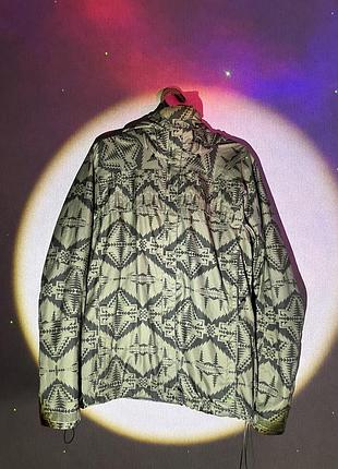 Вінтажна куртка nike acg aztec native print outer layer 3 (gorpcore)