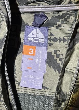 Вінтажна куртка nike acg aztec native print outer layer 3 (gorpcore) 2