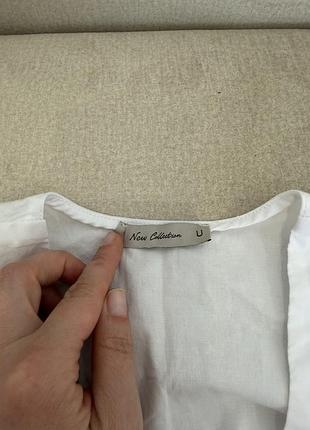 Котоновий вкорочений топ сорочка 5