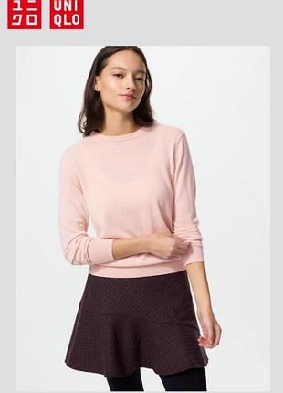 Cветр з вовни мериноса uniqlo