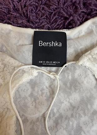 Мереживна кофта bershka 3