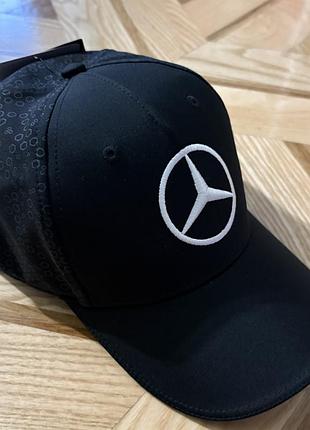 Бейсболка чоловіча mercedes-amg petronas f1 2024 чорна