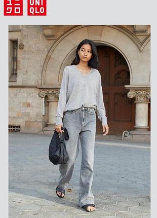 Cветр з вовни мериноса uniqlo