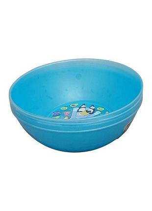 Набор тарелок "bluey" (пластик) 13 см.4 шт