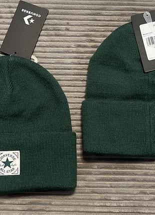 Шапка converse chuck patch beanie. оригінал 2