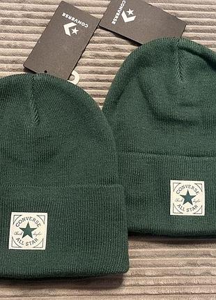 Шапка converse chuck patch beanie. оригінал