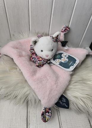Новый комфортер комфортеры спряжки спряжка doudou et compagnie doudou кот котик кошечка игрушки для малышей игрушка усикая
