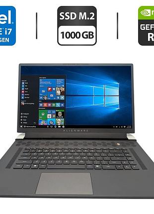 Игровой ноутбук б-класс dell alienware x17 r1 / 17.3" (1920x1080) ips / intel core i7-11800h (8 (16) ядер по 2.3 - 4.6 ghz) / 16