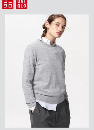 Cветр з вовни мериноса uniqlo