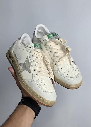 Golden goose ball star  
• ivory / silver •