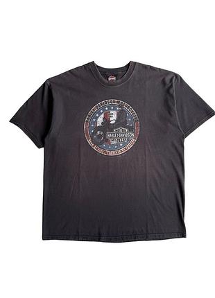 Вінтажна футболка y2k harley davidson mde in usa 2xl