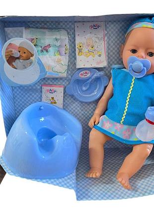 Пупс baby born - 9 функций (800059-19)