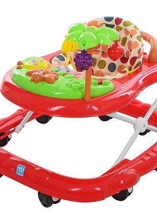 Ходунки-каталка 2 в1 bambi r28-3 красные
