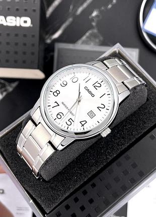 Годинники для чоловіків casio mtp-v002d-7b сріблясті