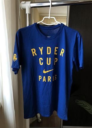 Футболка nike  2018 ryder cup paris golf  розмір футболка nike  2018 ryder cup paris golf  розмір м