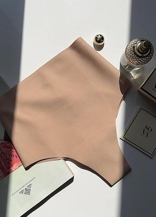 Трусики жіночі intimissimi shaping бразиліана безшовні мікрофібра бежеві