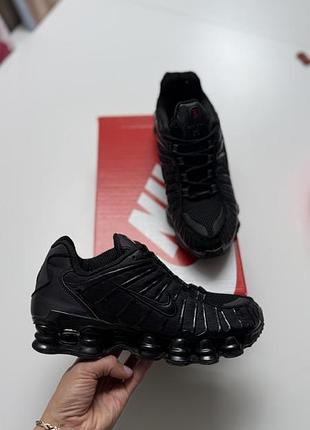Кросівки чоловічі nike shox tl black