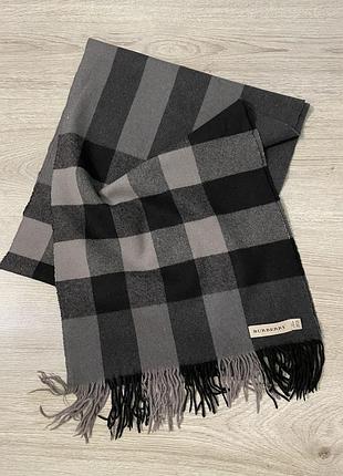 Оригінальний кашеміровий шарф від burberry новий