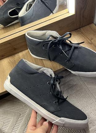 Ботінки adidas чоловічі, демі ботінки сірі, сірі черевики 42р