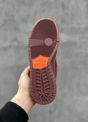 Nike sb dunk low purple pegion 3
