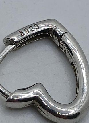 Серьги серебро 925проба 3