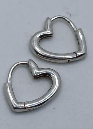 Серьги серебро 925проба