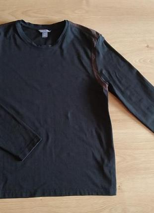 Лонгслів чоловічий h&m чорний