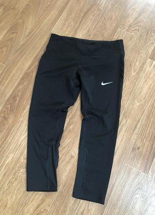 Спортивні бріджі лосини nike running розмір м