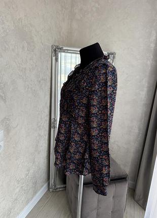 Блуза sezane 100% шовк 3