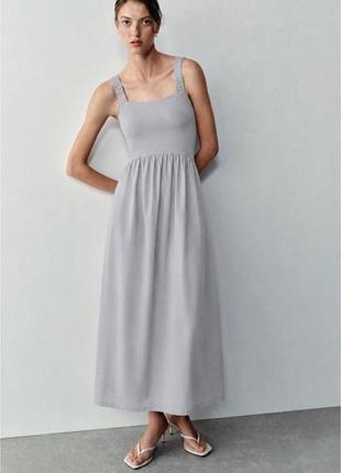 Платье миди zara