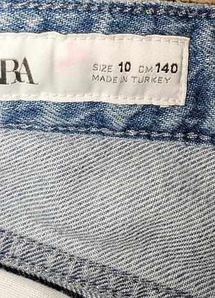 Прямые широкие джинсы zara 8