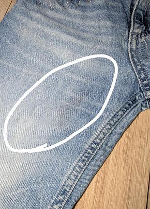 Прямые широкие джинсы zara 5