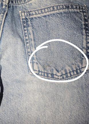 Прямые широкие джинсы zara 7