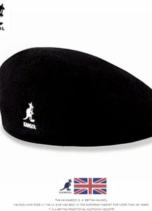 Бейсболка і кепка унісекс kangol 504 чорна