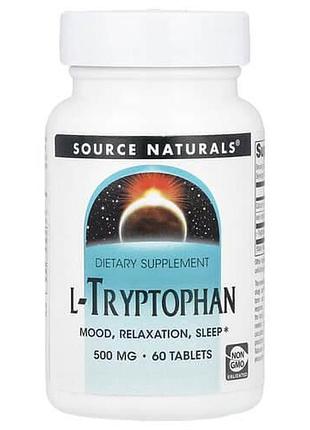 Source naturals l-tryptophan 60 tablets