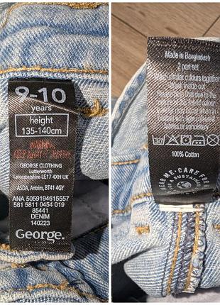 Джинсовий комбінезон george 8