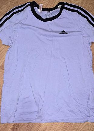 Футболка жіноча adidas лавандова
