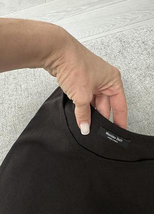 Лонгслів massimo dutti шоколадний 6