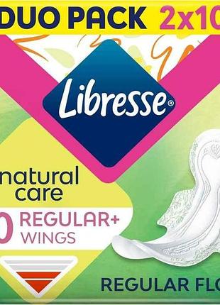 Прокладки гигиенические дени 4к. 20шт natural care normal тм libresse