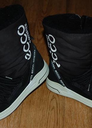 Зимові черевики на мембрані 31 р ecco goretex 4